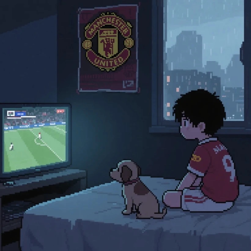 足球像素风头像